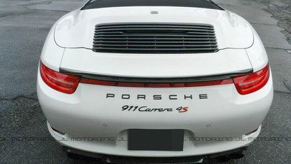 Porsche 991 911 Carrera Carbon Fiber Rear Spoiler - JL Motoring