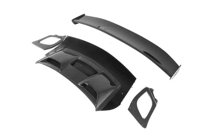 Porsche 991 911 Turbo GT2 Carbon Fiber Trunk Decklid Wing - JL Motoring