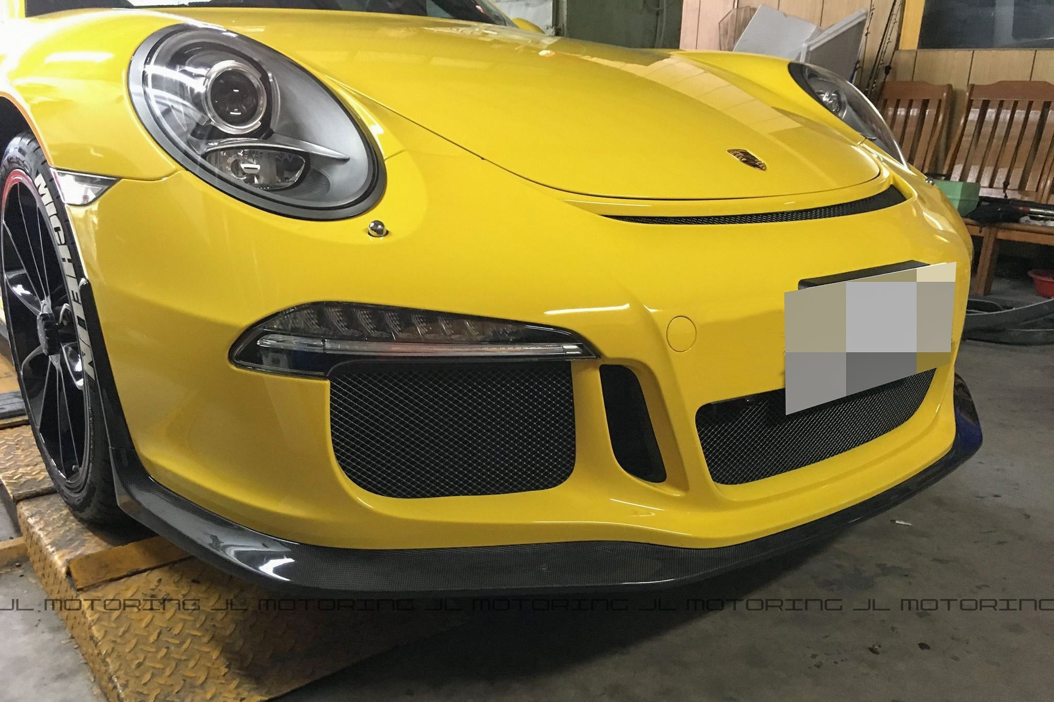 Porsche 991.1 911 GT3 Carbon Fiber Front Lip - JL Motoring