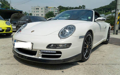 Porsche 997 911 Carrera Carbon Fiber Front Spoiler - JL Motoring