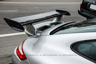 Porsche 997 Carrera GT3 RS Carbon Fiber Rear Wing Spoiler - JL Motoring