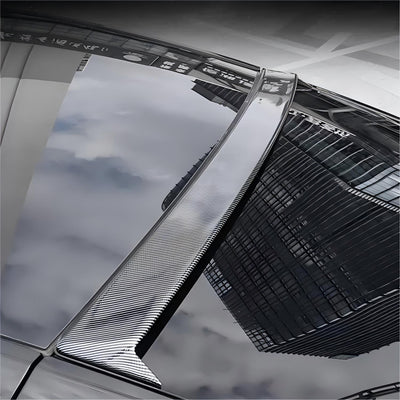 Roof Spoiler Window Top Wing For Tesla Model Y - Real Carbon Fiber - JL Motoring