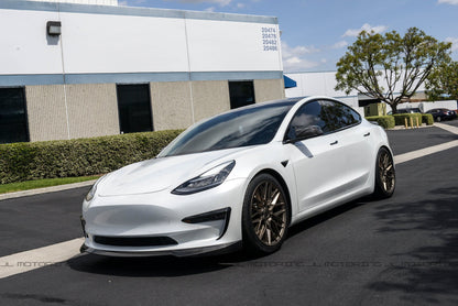 Tesla Model 3 Carbon Fiber Front Lip - JL Motoring