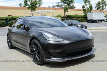 Tesla Model 3 Carbon Fiber Front Lip - JL Motoring