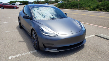 Tesla Model 3 Carbon Fiber Front Lip - JL Motoring