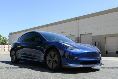 Tesla Model 3 Carbon Fiber Front Lip - JL Motoring