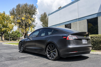 Tesla Model 3 Carbon Fiber Trunk Spoiler - JL Motoring