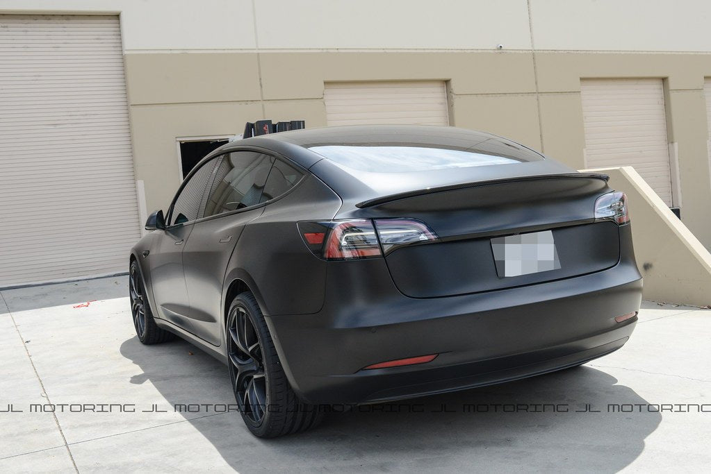 Tesla Model 3 Carbon Fiber Trunk Spoiler - JL Motoring