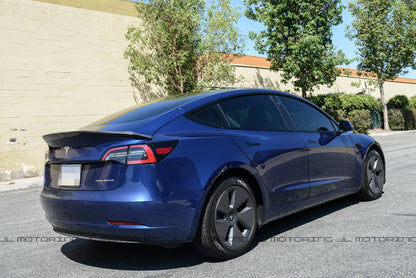 Tesla Model 3 Carbon Fiber Trunk Spoiler - JL Motoring