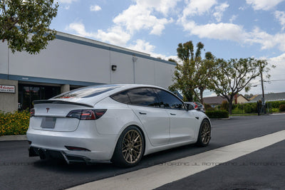 Tesla Model 3 Carbon Fiber Trunk Spoiler - JL Motoring