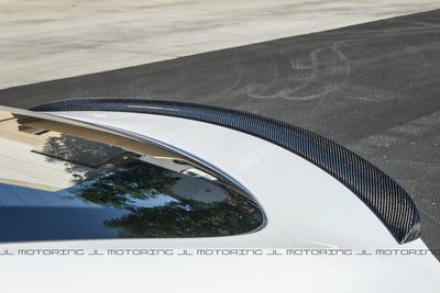 Tesla Model S Carbon Fiber Trunk Spoiler - JL Motoring