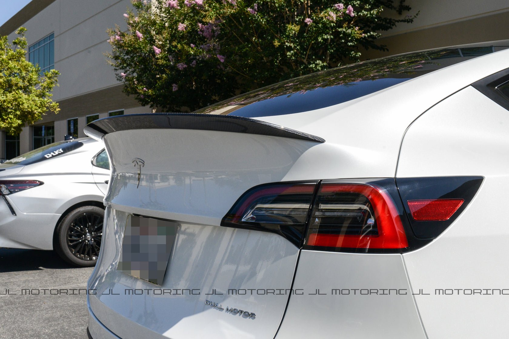 Tesla Model Y Carbon Fiber Trunk Spoiler - JL Motoring