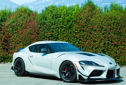 Toyota A90 A91 SUPRA Carbon Fiber Front Canards - JL Motoring