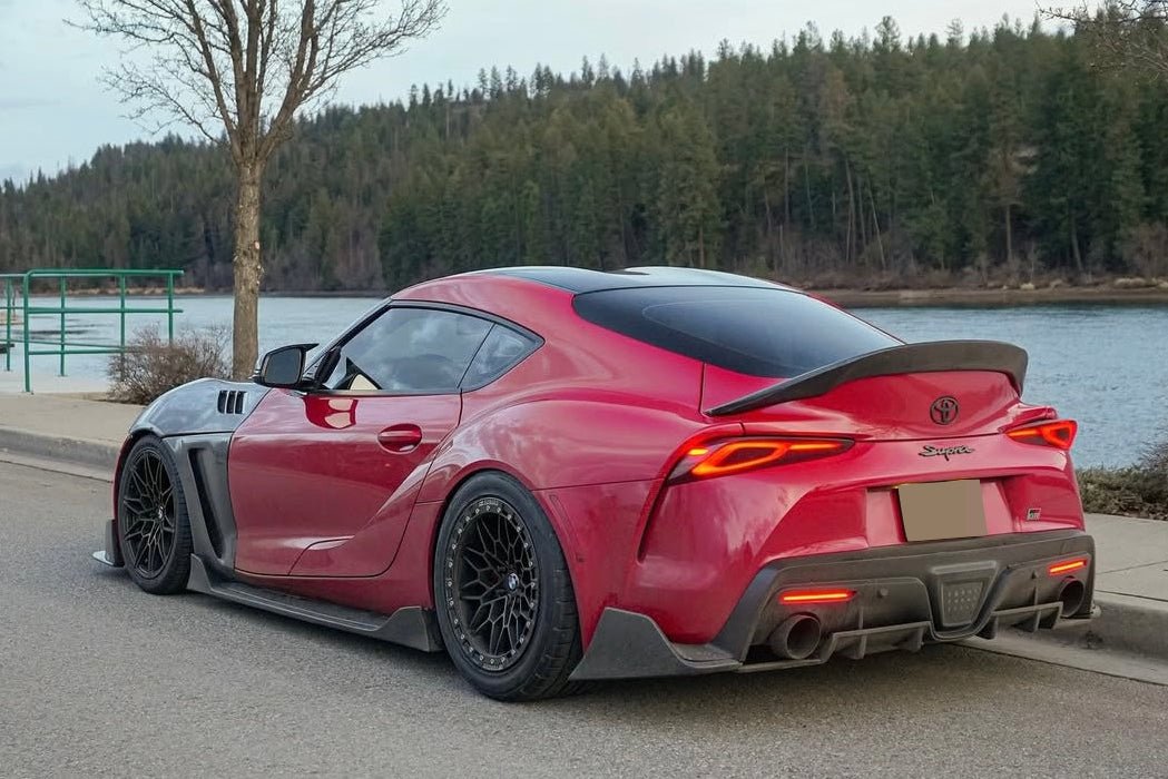 Toyota GR Supra MKV A90 Rear Side Extensions - JL Motoring