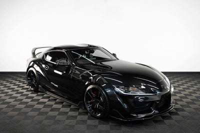 Toyota GR Supra MKV A90 V1 Carbon Fiber Front Lip - JL Motoring
