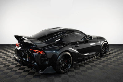Toyota Supra MKV A90 A91 Carbon Fiber Rear Side Skirts - JL Motoring