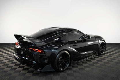 Toyota Supra MKV A90 A91 Carbon Fiber Rear Side Skirts - JL Motoring