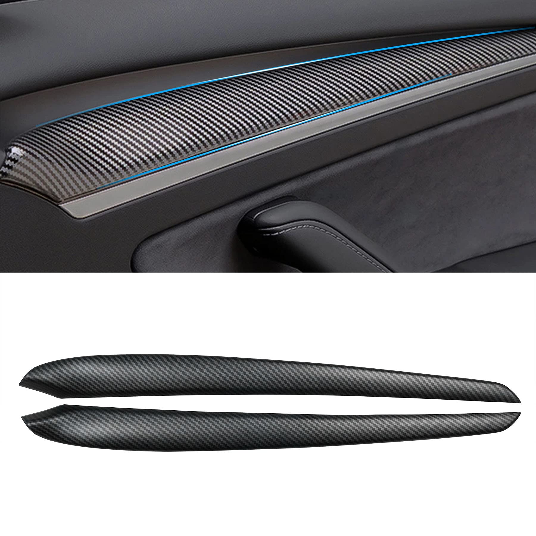 Variety Door Panel Trim for Tesla Model 3 2021 - 2023.10 & Model Y 2020 - 2024 - JL Motoring