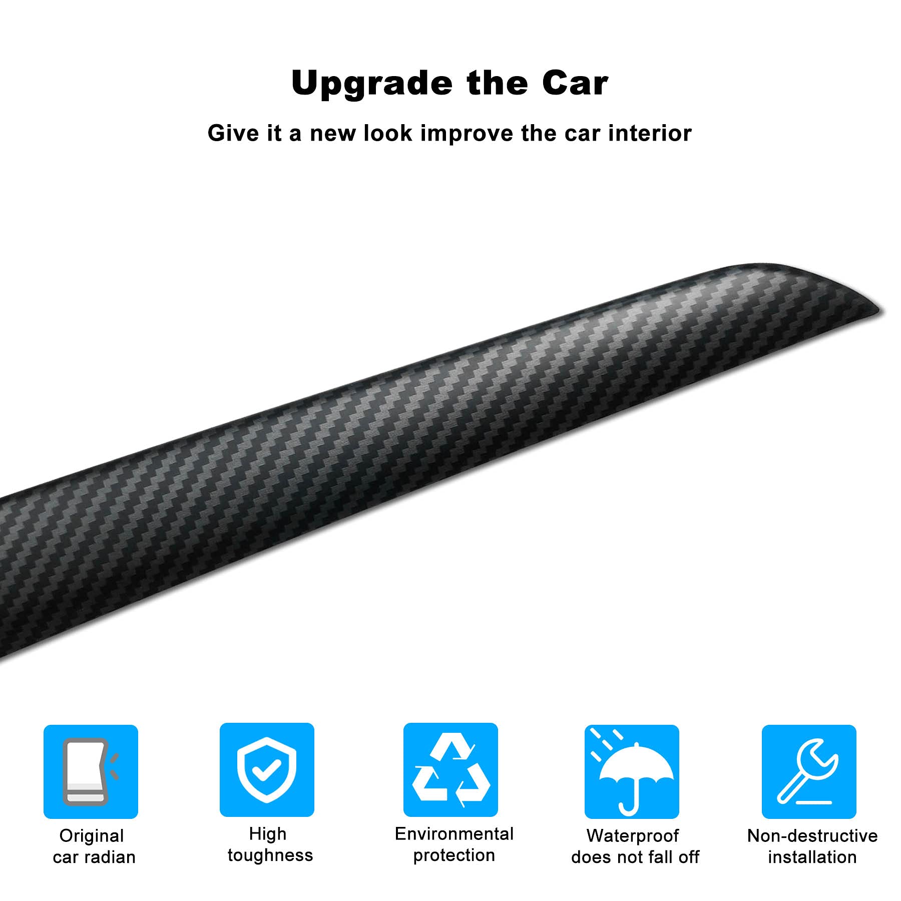 Variety Door Panel Trim for Tesla Model 3 2021 - 2023.10 & Model Y 2020 - 2024 - JL Motoring