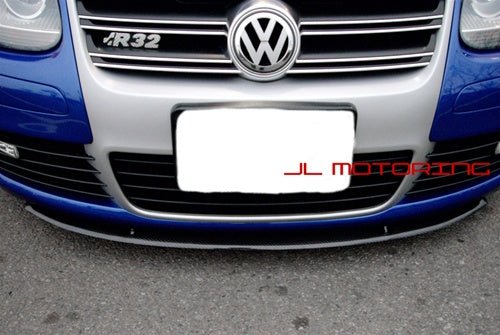 Volkswagen Golf 5 V R32 Carbon Fiber Front Lip - JL Motoring