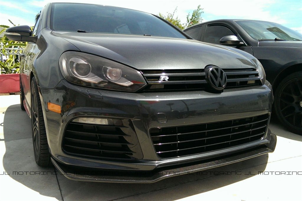 Volkswagen Golf R Carbon Fiber Front Lip - JL Motoring