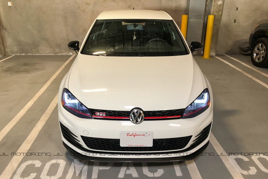 Volkswagen MK7 Golf 7 GTI Carbon Fiber Front Lip - JL Motoring