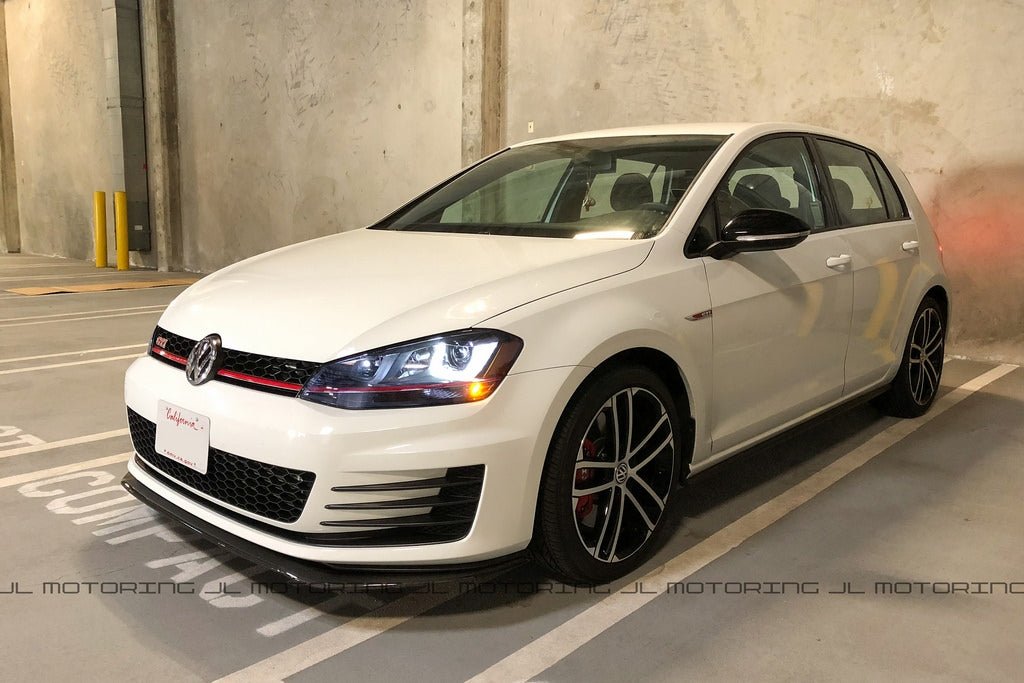 Volkswagen MK7 Golf 7 GTI Carbon Fiber Front Lip - JL Motoring