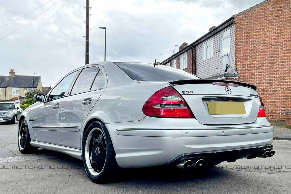 Mercedes W211 E Class AMG Style Carbon Fiber Trunk Spoiler