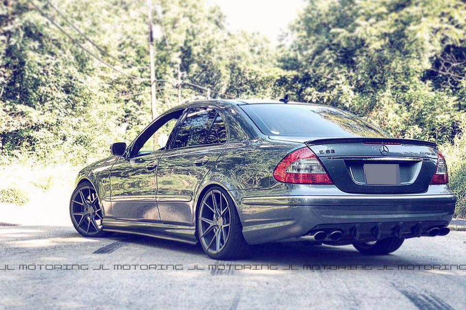 Mercedes W211 E Class AMG Style Carbon Fiber Trunk Spoiler