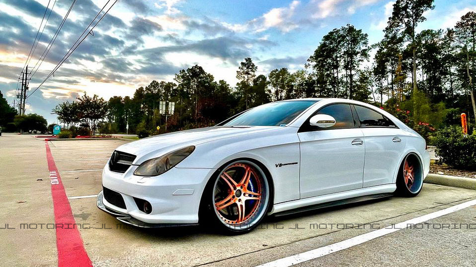 Mercedes W219 CLS Carbon Fiber Front Spoiler