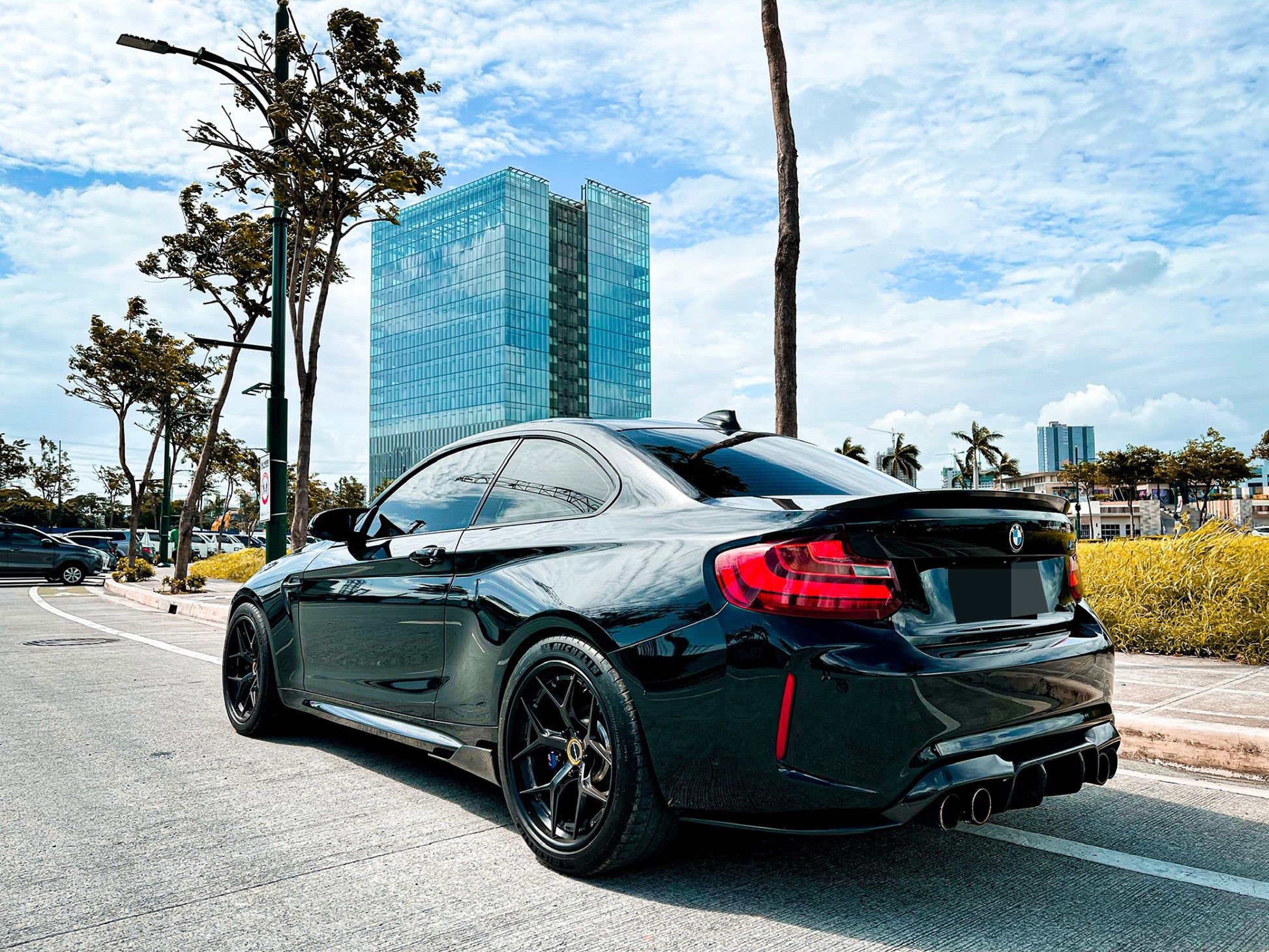 BMW F87 M2 Carbon Fiber Rear Diffuser