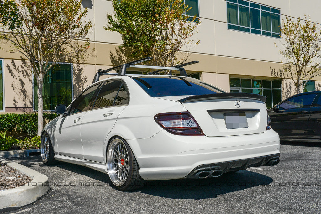 Mercedes Benz W204 C63 Carbon Fiber Rear Diffuser