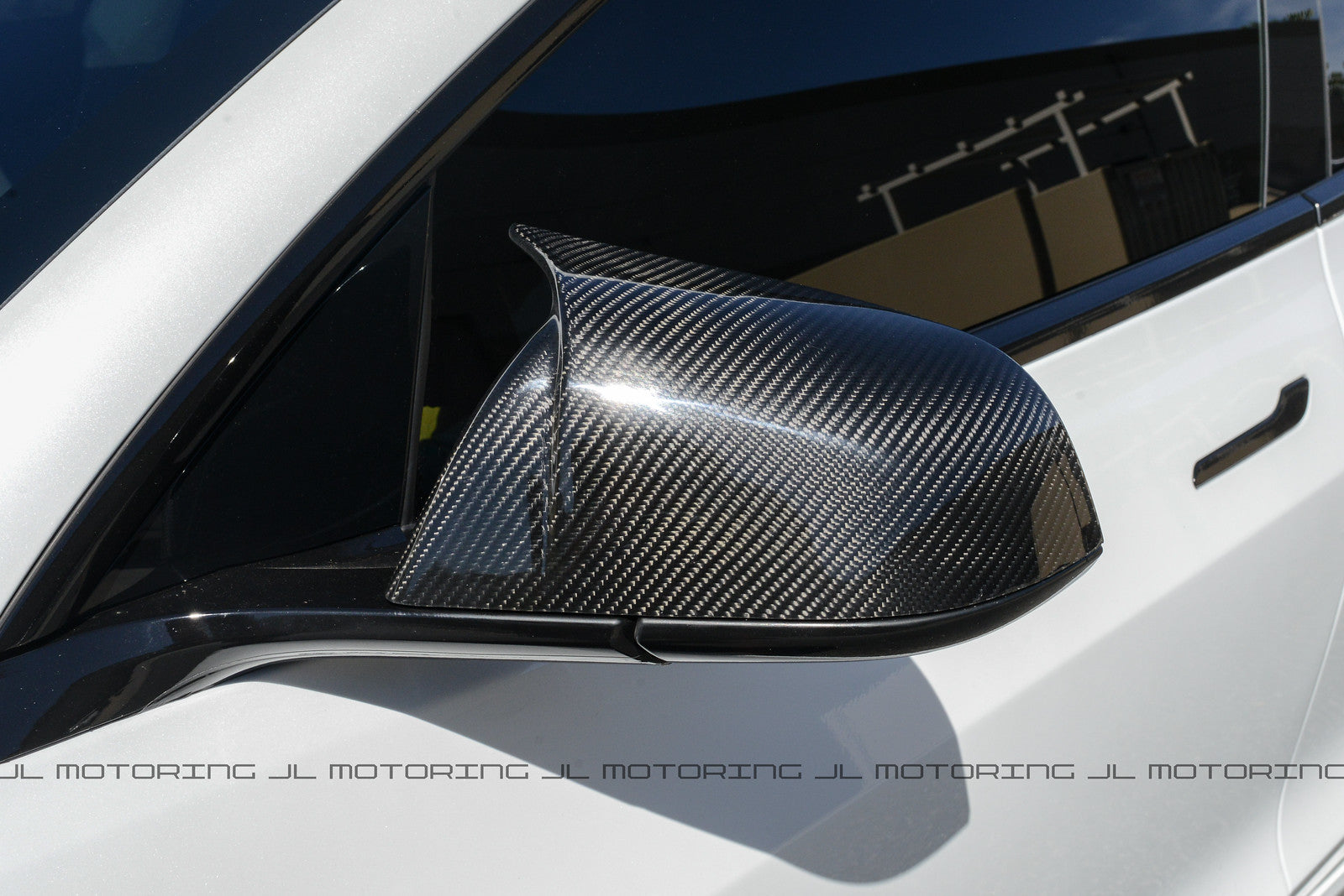 Tesla Model 3 Carbon Fiber Replacement Mirrors