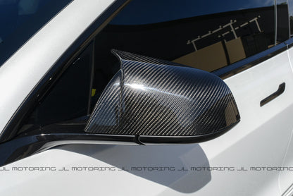 Tesla Model 3 Carbon Fiber Replacement Mirrors