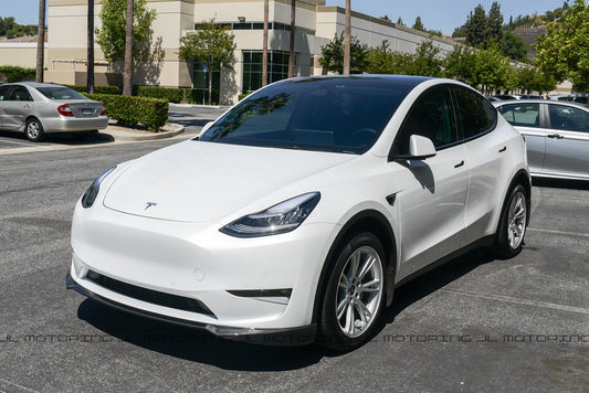 Tesla Model Y Carbon Fiber Front Lip