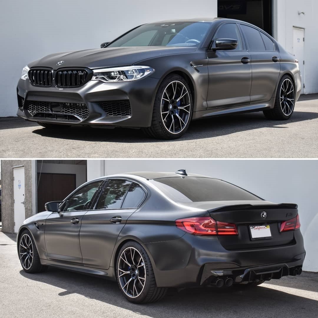 BMW G30 F90 M5 Competition Carbon Fiber Trunk Spoiler