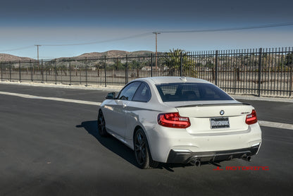 BMW F22 2 Series M Sport M235 Carbon Fiber Rear Diffuser - JL Motoring