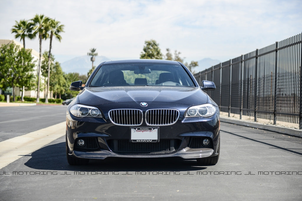 BMW F10 5 Series M Sport Carbon Fiber Front Spoiler
