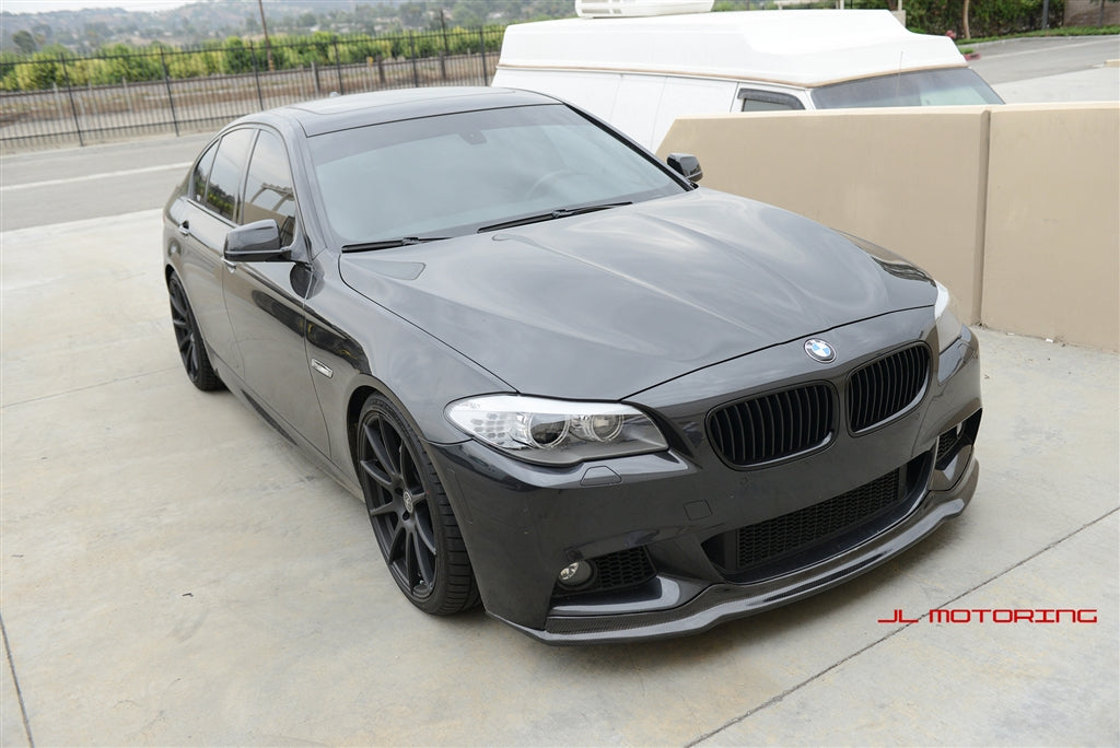 BMW F10 5 Series M Sport Carbon Fiber Front Spoiler