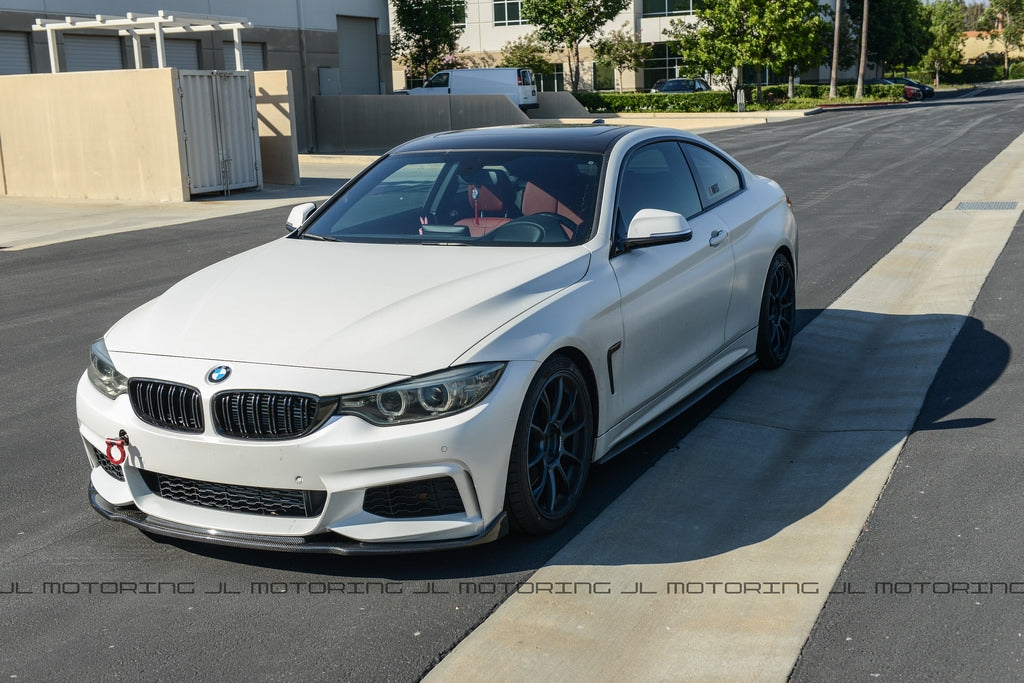 BMW F32 4 Series M Sport V3 Carbon Fiber Front Lip