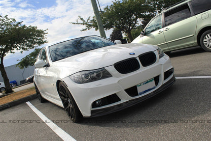 BMW E90 E91 3 Series LCI M Sport Carbon Fiber Front Lip
