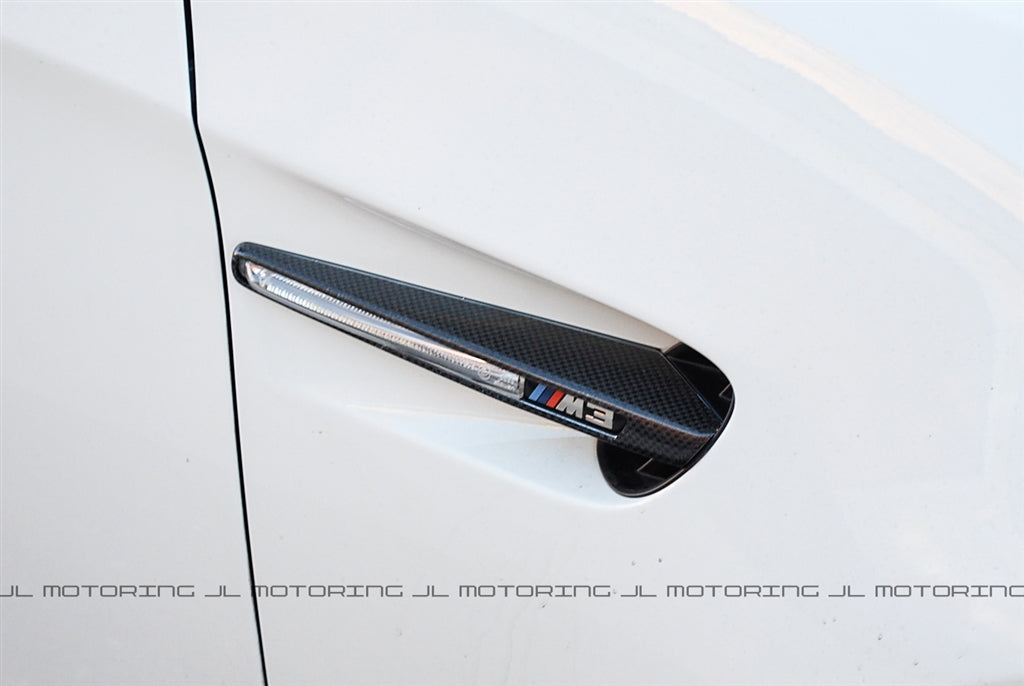 BMW E90 E92 E93 M3 Carbon Fiber Side Grilles