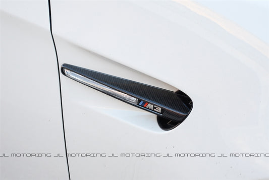 BMW E90 E92 E93 M3 Carbon Fiber Side Grilles