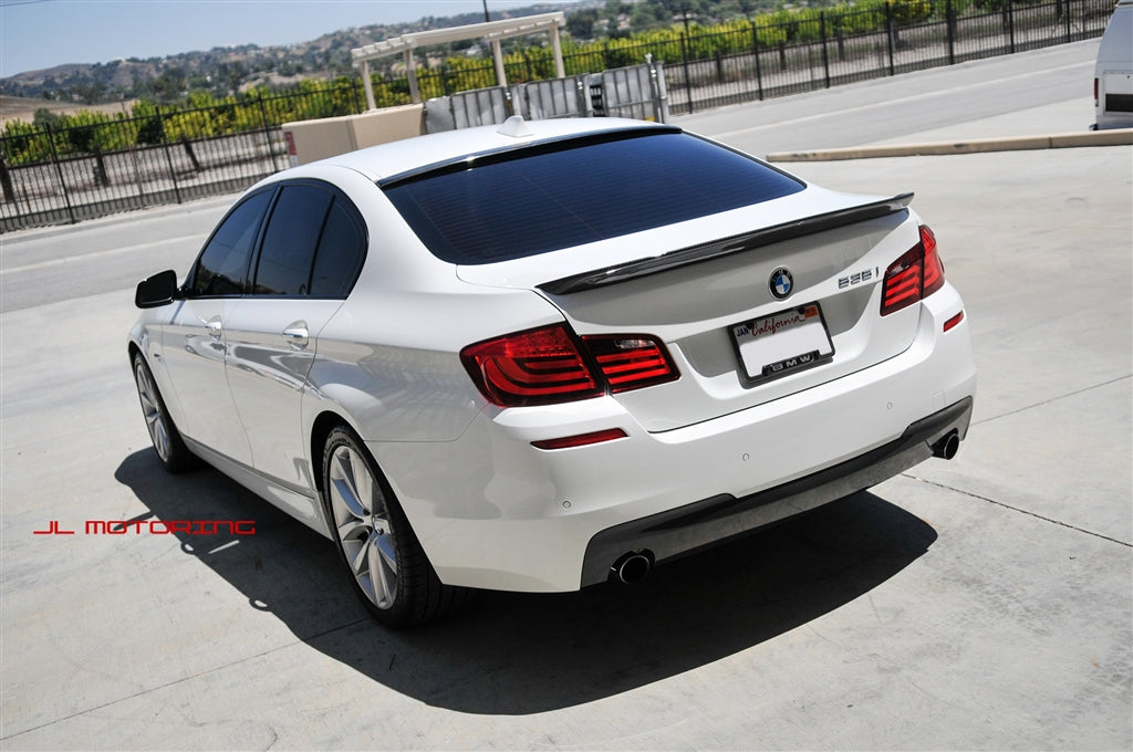 BMW F10 5 Series 3D Style Carbon Fiber Roof Spoiler