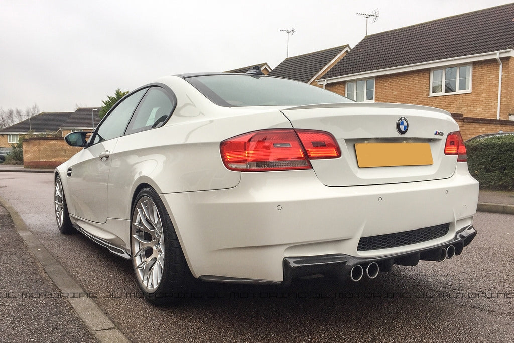BMW E92 E93 M3 Carbon Fiber Rear Bumper Skirts