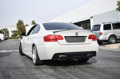 BMW E92 Coupe CSL Style Carbon Fiber Bootlid Trunk