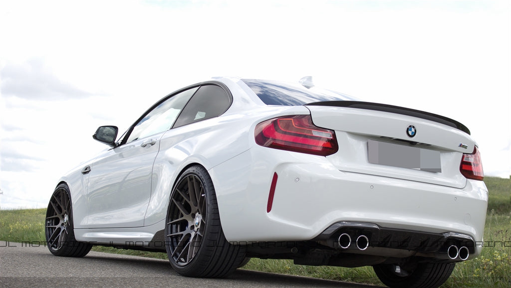 BMW F22 2 Series 228 M235 M2 Performance Carbon Fiber Trunk Spoiler