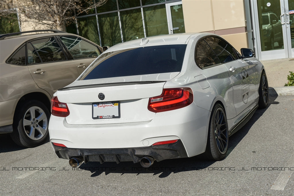 BMW F22 2 Series 228 M235 M2 Performance Carbon Fiber Trunk Spoiler
