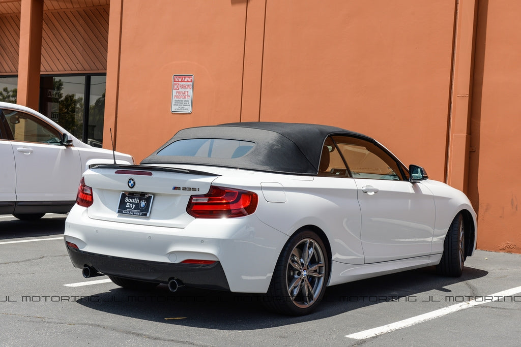 BMW F22 2 Series 228 M235 M2 Performance Carbon Fiber Trunk Spoiler
