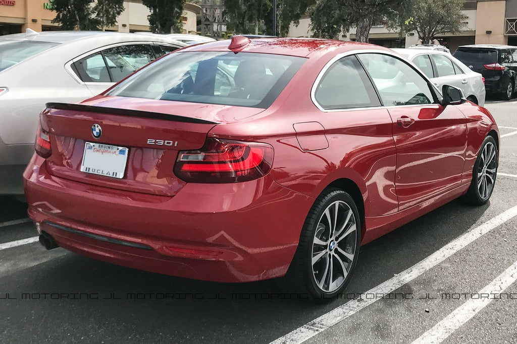 BMW F22 2 Series 228 M235 M2 Performance Carbon Fiber Trunk Spoiler